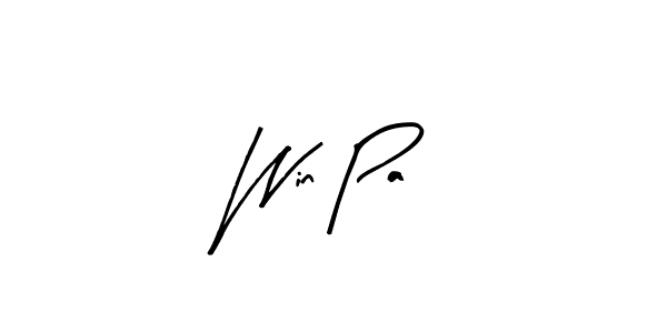 Also we have Win Pa name is the best signature style. Create professional handwritten signature collection using Arty Signature autograph style. Win Pa signature style 8 images and pictures png