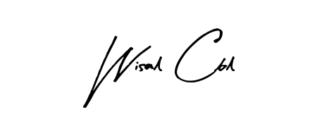 Make your name Wisal Cbl memorable on every contract using Arty Signature autograph style. Instant transparent background export available. Wisal Cbl signature style 8 images and pictures png