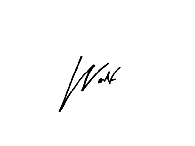 if you are searching for the best signature style for your name Wolf. so please give up your signature search. here we have designed multiple signature styles  using Arty Signature. Wolf signature style 8 images and pictures png