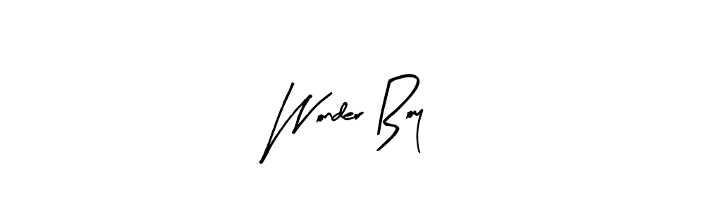 Create a beautiful signature design for name Wonder Boy. With this signature (Arty Signature) fonts, you can make a handwritten signature for free. Wonder Boy signature style 8 images and pictures png