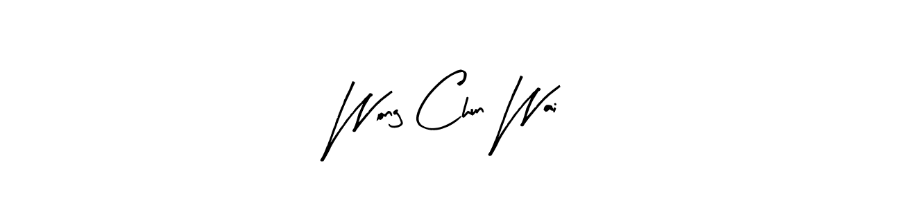 The best way (Arty Signature) to make a short signature is to pick only two or three words in your name. The name Wong Chun Wai include a total of six letters. For converting this name. Wong Chun Wai signature style 8 images and pictures png