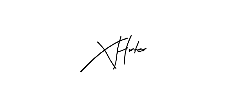 Design your own signature with our free online signature maker. With this signature software, you can create a handwritten (Arty Signature) signature for name X Hunter. X Hunter signature style 8 images and pictures png