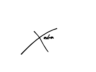 Make a beautiful signature design for name Xaba. With this signature (Arty Signature) style, you can create a handwritten signature for free. Xaba signature style 8 images and pictures png