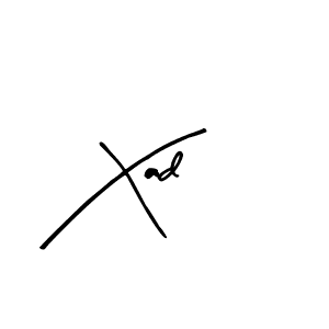 Xad stylish signature style. Best Handwritten Sign (Arty Signature) for my name. Handwritten Signature Collection Ideas for my name Xad. Xad signature style 8 images and pictures png