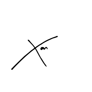 Similarly Arty Signature is the best handwritten signature design. Signature creator online .You can use it as an online autograph creator for name Xan. Xan signature style 8 images and pictures png