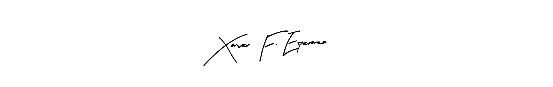 You should practise on your own different ways (Arty Signature) to write your name (Xanver F. Esperanza) in signature. don't let someone else do it for you. Xanver F. Esperanza signature style 8 images and pictures png