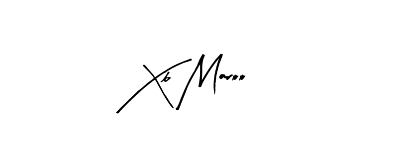 Also we have Xb Maroo name is the best signature style. Create professional handwritten signature collection using Arty Signature autograph style. Xb Maroo signature style 8 images and pictures png