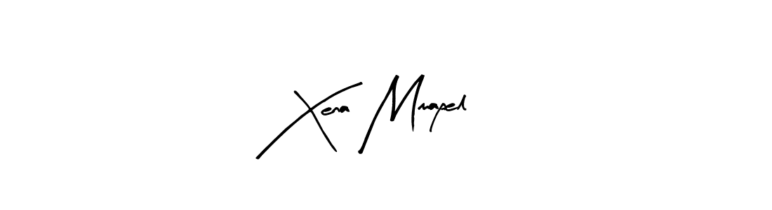 How to make Xena Mmapel name signature. Use Arty Signature style for creating short signs online. This is the latest handwritten sign. Xena Mmapel signature style 8 images and pictures png