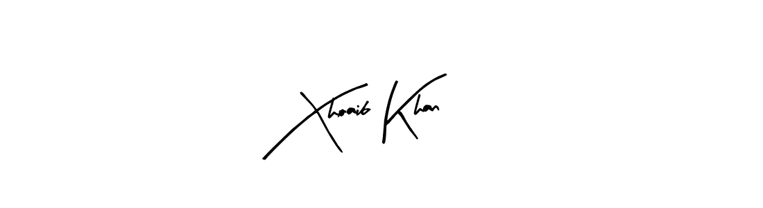 You should practise on your own different ways (Arty Signature) to write your name (Xhoaib Khan) in signature. don't let someone else do it for you. Xhoaib Khan signature style 8 images and pictures png