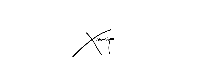 Similarly Arty Signature is the best handwritten signature design. Signature creator online .You can use it as an online autograph creator for name Xianniya. Xianniya signature style 8 images and pictures png