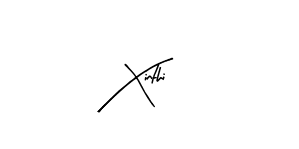 Create a beautiful signature design for name Xinthi. With this signature (Arty Signature) fonts, you can make a handwritten signature for free. Xinthi signature style 8 images and pictures png