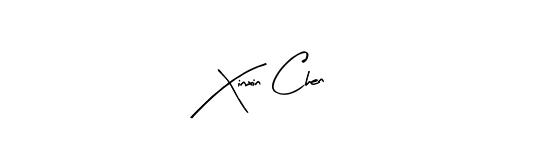 Arty Signature is a professional signature style that is perfect for those who want to add a touch of class to their signature. It is also a great choice for those who want to make their signature more unique. Get Xinxin Chen name to fancy signature for free. Xinxin Chen signature style 8 images and pictures png