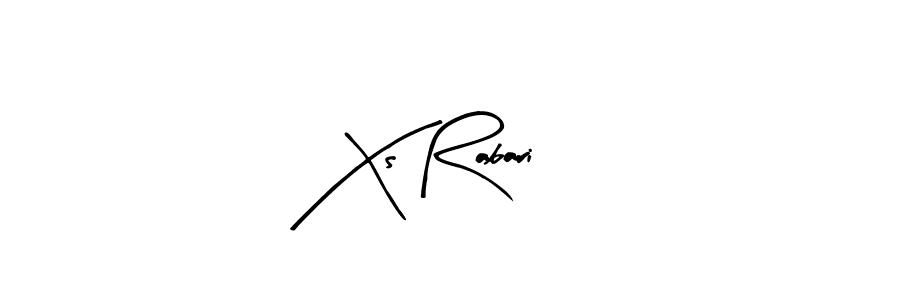 Xs Rabari stylish signature style. Best Handwritten Sign (Arty Signature) for my name. Handwritten Signature Collection Ideas for my name Xs Rabari. Xs Rabari signature style 8 images and pictures png