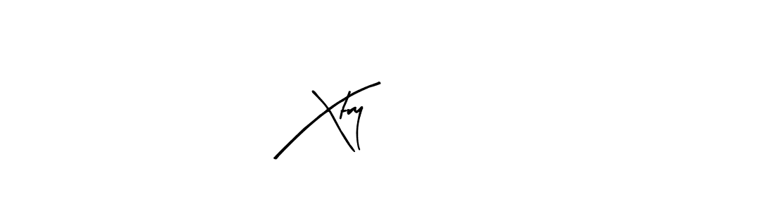 Use a signature maker to create a handwritten signature online. With this signature software, you can design (Arty Signature) your own signature for name Xtry     07. Xtry     07 signature style 8 images and pictures png