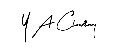 This is the best signature style for the Y A Choudhary name. Also you like these signature font (Arty Signature). Mix name signature. Y A Choudhary signature style 8 images and pictures png