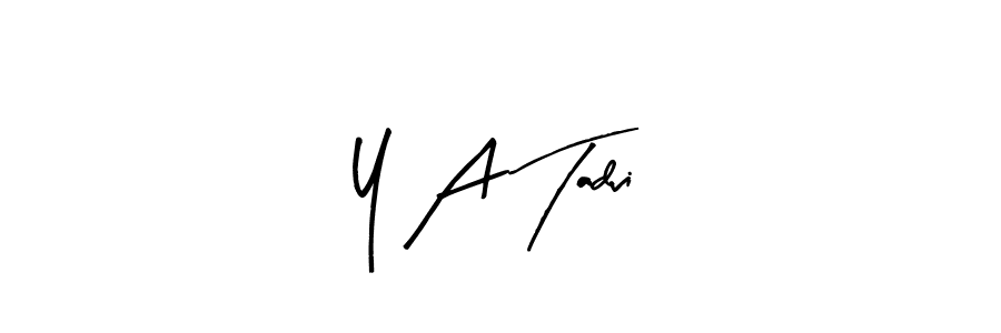 Once you've used our free online signature maker to create your best signature Arty Signature style, it's time to enjoy all of the benefits that Y A Tadvi name signing documents. Y A Tadvi signature style 8 images and pictures png