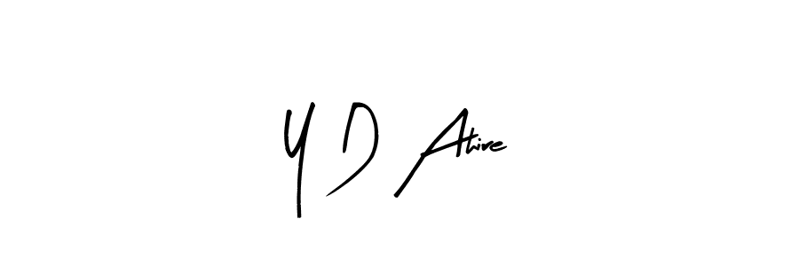 Best and Professional Signature Style for Y D Ahire. Arty Signature Best Signature Style Collection. Y D Ahire signature style 8 images and pictures png