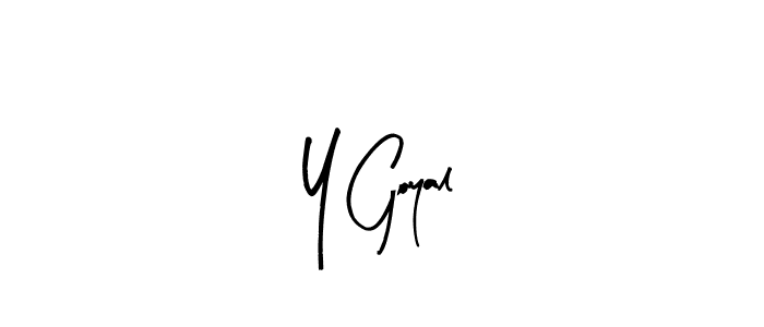 Also You can easily find your signature by using the search form. We will create Y Goyal name handwritten signature images for you free of cost using Arty Signature sign style. Y Goyal signature style 8 images and pictures png