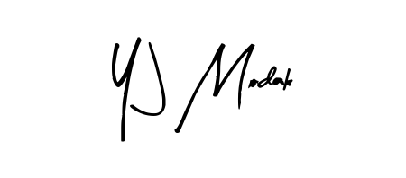 Generate high-definition signature styles for Y J Modak. The Arty Signature typeface ensures crisp legibility and sophisticated design. Y J Modak signature style 8 images and pictures png