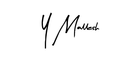 A modern signature idea for name Y Mallesh using Arty Signature font. Clean strokes and elegant curves make it stand out instantly. Y Mallesh signature style 8 images and pictures png