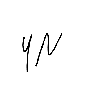 Make a beautiful signature design for name Y N. Use this online signature maker to create a handwritten signature for free. Y N signature style 8 images and pictures png