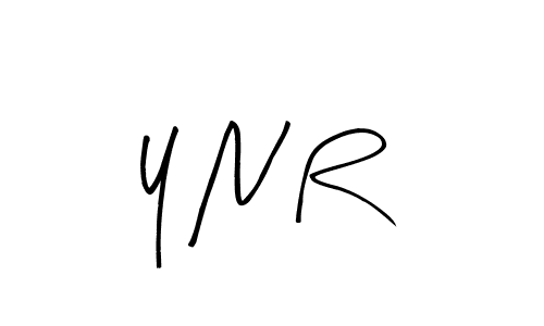 Make a beautiful signature design for name Y N R. With this signature (Arty Signature) style, you can create a handwritten signature for free. Y N R signature style 8 images and pictures png