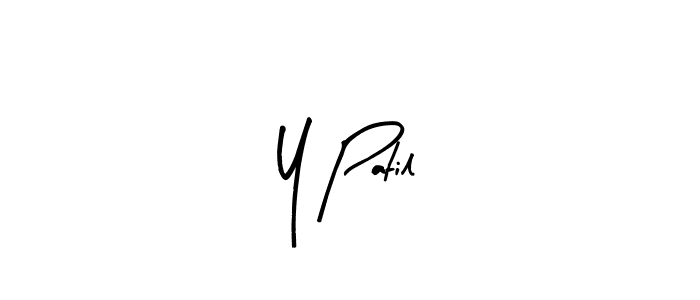 Also You can easily find your signature by using the search form. We will create Y Patil name handwritten signature images for you free of cost using Arty Signature sign style. Y Patil signature style 8 images and pictures png