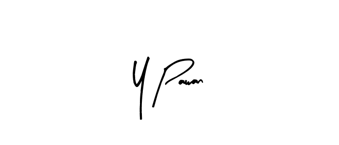 Y Pawan stylish signature style. Best Handwritten Sign (Arty Signature) for my name. Handwritten Signature Collection Ideas for my name Y Pawan. Y Pawan signature style 8 images and pictures png