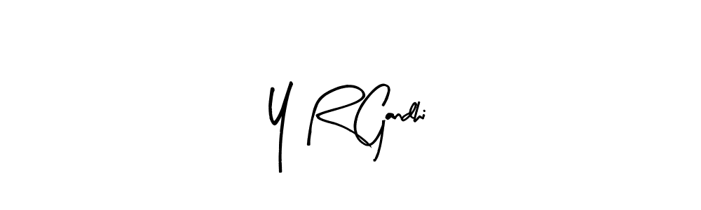 Also You can easily find your signature by using the search form. We will create Y R Gandhi name handwritten signature images for you free of cost using Arty Signature sign style. Y R Gandhi signature style 8 images and pictures png