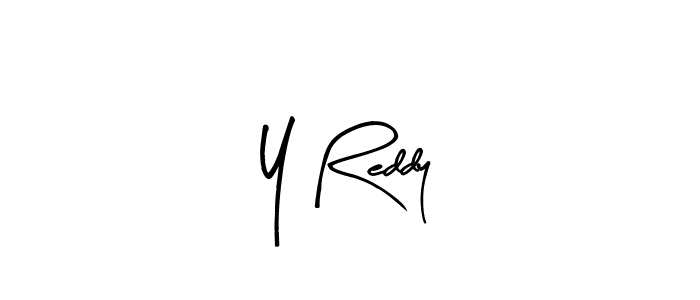 Design your own signature with our free online signature maker. With this signature software, you can create a handwritten (Arty Signature) signature for name Y Reddy. Y Reddy signature style 8 images and pictures png