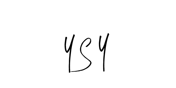 How to make Y S  Y name signature. Use Arty Signature style for creating short signs online. This is the latest handwritten sign. Y S  Y signature style 8 images and pictures png