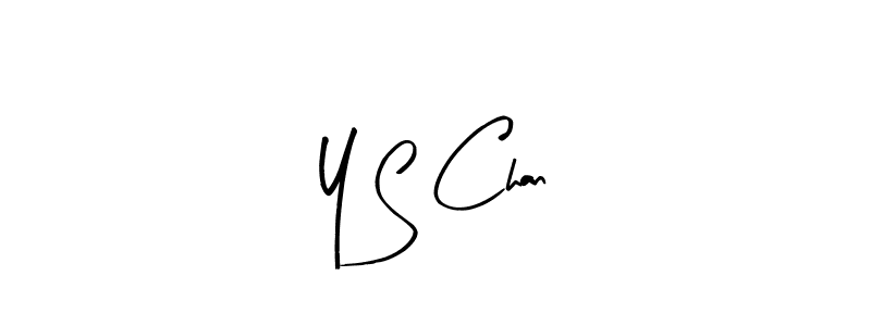 Arty Signature is a professional signature style that is perfect for those who want to add a touch of class to their signature. It is also a great choice for those who want to make their signature more unique. Get Y S Chan name to fancy signature for free. Y S Chan signature style 8 images and pictures png