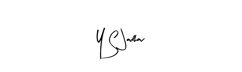 Y S Jadhav stylish signature style. Best Handwritten Sign (Arty Signature) for my name. Handwritten Signature Collection Ideas for my name Y S Jadhav. Y S Jadhav signature style 8 images and pictures png