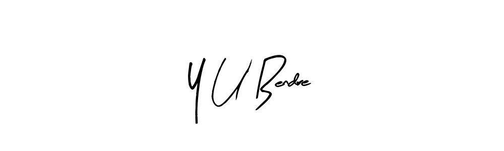 Best and Professional Signature Style for Y U Bendre. Arty Signature Best Signature Style Collection. Y U Bendre signature style 8 images and pictures png