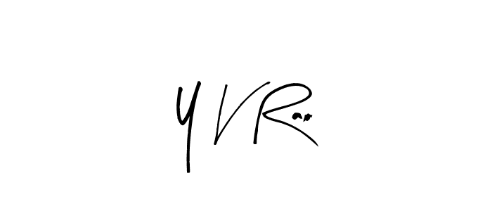 Here are the top 10 professional signature styles for the name Y V Rao. These are the best autograph styles you can use for your name. Y V Rao signature style 8 images and pictures png