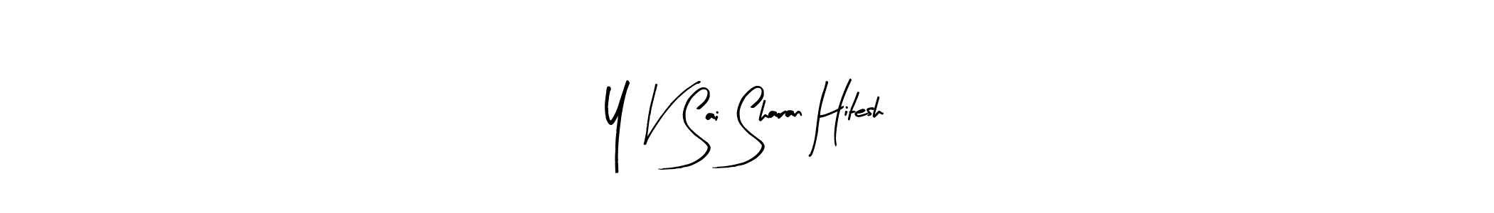 Once you've used our free online signature maker to create your best signature Arty Signature style, it's time to enjoy all of the benefits that Y V Sai Sharan Hitesh name signing documents. Y V Sai Sharan Hitesh signature style 8 images and pictures png