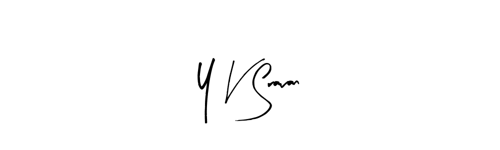 Also You can easily find your signature by using the search form. We will create Y V Sravan name handwritten signature images for you free of cost using Arty Signature sign style. Y V Sravan signature style 8 images and pictures png