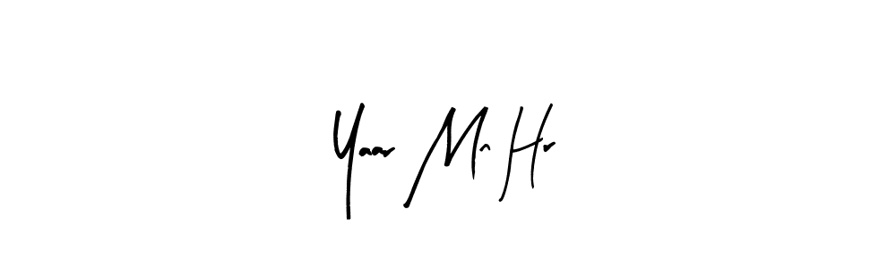 Use a signature maker to create a handwritten signature online. With this signature software, you can design (Arty Signature) your own signature for name Yaar Mn Hr. Yaar Mn Hr signature style 8 images and pictures png