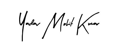 Similarly Arty Signature is the best handwritten signature design. Signature creator online. You can use it as an online autograph creator for name Yadav Mohit Kumar. Yadav Mohit Kumar signature style 8 images and pictures png
