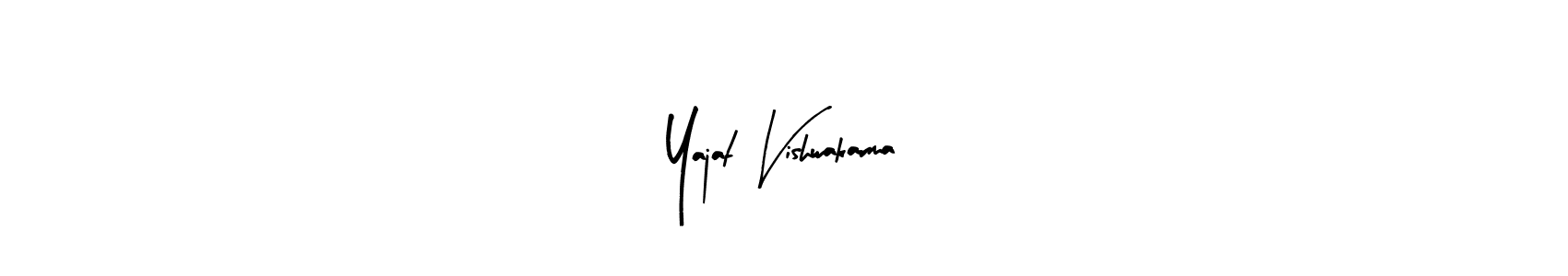 Create a beautiful signature design for name Yajat Vishwakarma. With this signature (Arty Signature) fonts, you can make a handwritten signature for free. Yajat Vishwakarma signature style 8 images and pictures png