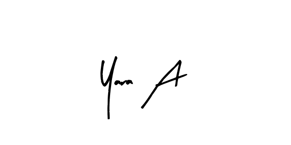 How to Draw Yara A signature style? Arty Signature is a latest design signature styles for name Yara A. Yara A signature style 8 images and pictures png