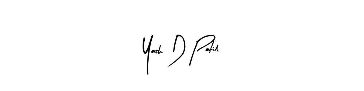 It looks lik you need a new signature style for name Yash D Patil. Design unique handwritten (Arty Signature) signature with our free signature maker in just a few clicks. Yash D Patil signature style 8 images and pictures png