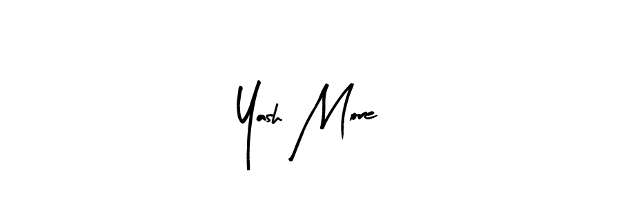 This is the best signature style for the Yash More name. Also you like these signature font (Arty Signature). Mix name signature. Yash More signature style 8 images and pictures png