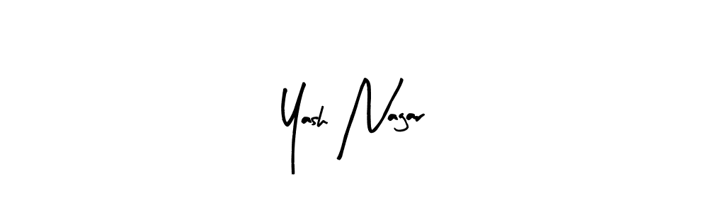 You can use this online signature creator to create a handwritten signature for the name Yash Nagar. This is the best online autograph maker. Yash Nagar signature style 8 images and pictures png