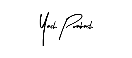 Make a beautiful signature design for name Yash Prakash. With this signature (Arty Signature) style, you can create a handwritten signature for free. Yash Prakash signature style 8 images and pictures png