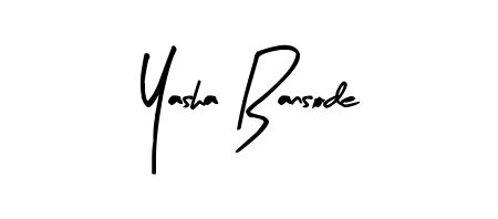 Stand out with a creative autograph for Yasha Bansode. The Arty Signature styling blends modern aesthetics with classic signature flourishes. Yasha Bansode signature style 8 images and pictures png