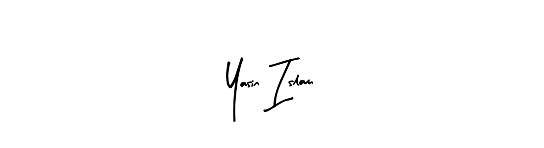 Yasin Islam stylish signature style. Best Handwritten Sign (Arty Signature) for my name. Handwritten Signature Collection Ideas for my name Yasin Islam. Yasin Islam signature style 8 images and pictures png