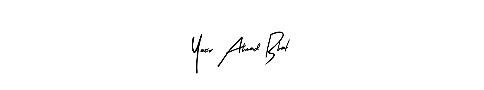 You can use this online signature creator to create a handwritten signature for the name Yasir Ahmad Bhat. This is the best online autograph maker. Yasir Ahmad Bhat signature style 8 images and pictures png