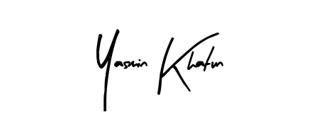 You should practise on your own different ways (Arty Signature) to write your name (Yasmin Khatun) in signature. Don't let someone else do it for you. Yasmin Khatun signature style 8 images and pictures png