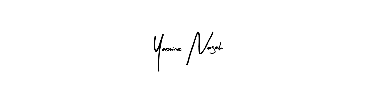 Also we have Yasmine Nagah name is the best signature style. Create professional handwritten signature collection using Arty Signature autograph style. Yasmine Nagah signature style 8 images and pictures png